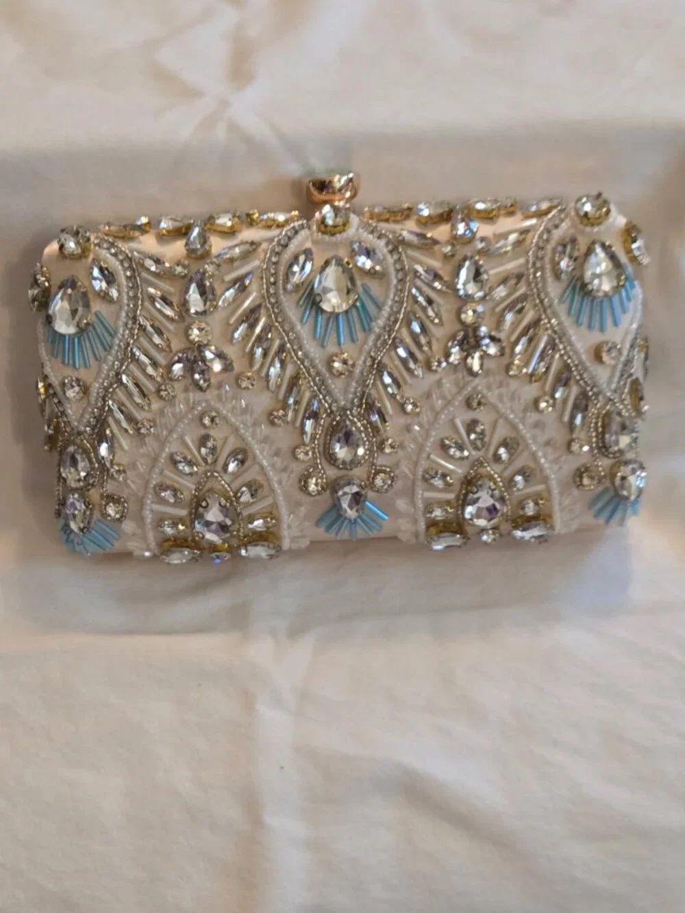 Champagne Evening Clutch